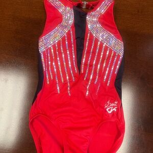 GK Suni Red Leotard